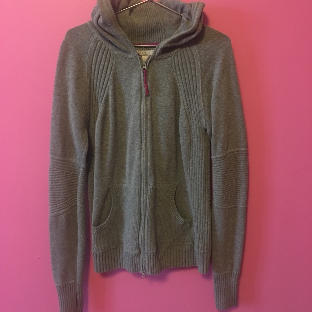 zip-up hoodie
